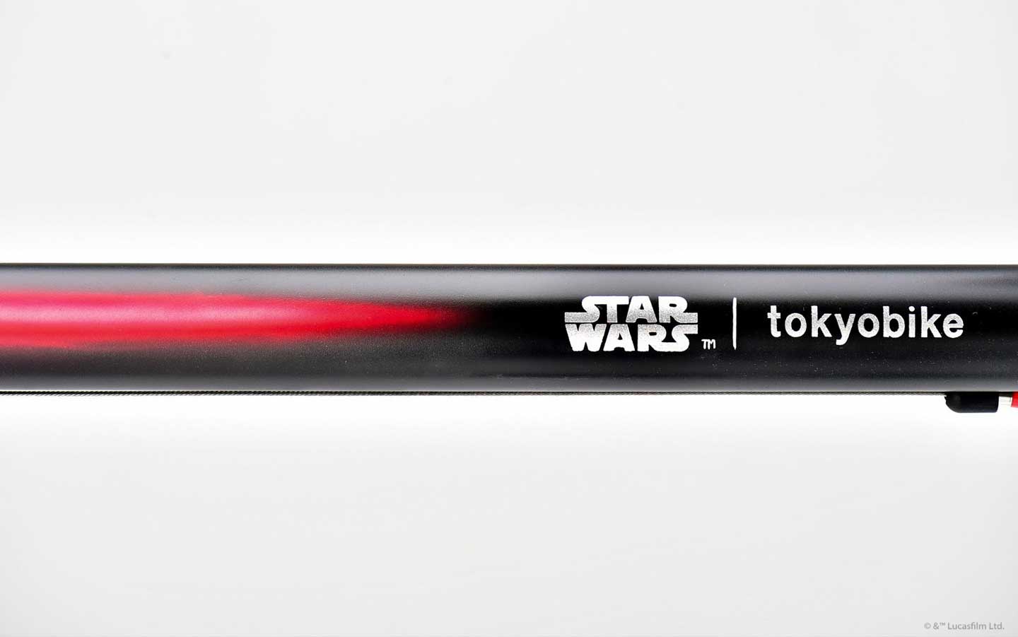 STAR WARS x tokyobike Kylo Ren : logo on frame