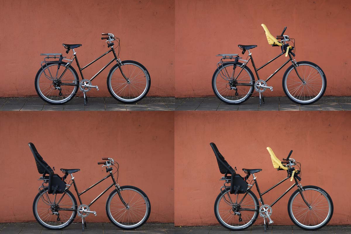 จักรยานติด ที่นั่งเด็กติดจักรยานแบบต่างๆ