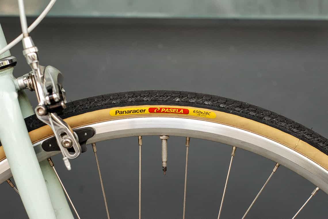 ยางจักรยานขนาด 650cx28 สำหรับ tokyobike CS ที่นุ่นขึ้น